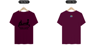 Nome do produto Camiseta de Algodão Remar é minha Terapia