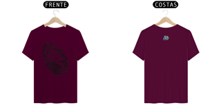 Nome do produto Camiseta algodão Impressão digital