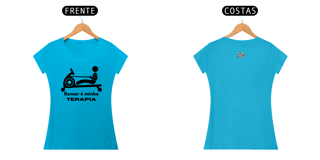 Nome do produto Camiseta de algodão Remar é minha Terapia