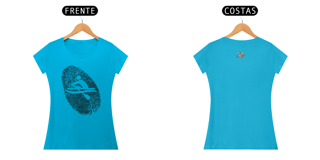 Nome do produto Camiseta Feminina algodão Impressão Digital