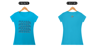 Nome do produto Camiseta feminina algodão Remada