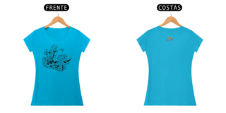 Nome do produto Camiseta Feminina Algodão Mulher na Canoa