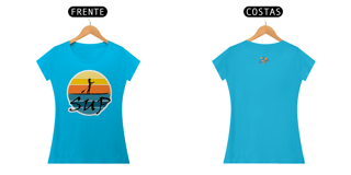 Nome do produto Camiseta Feminina Algodão SUP Pôr do Sol