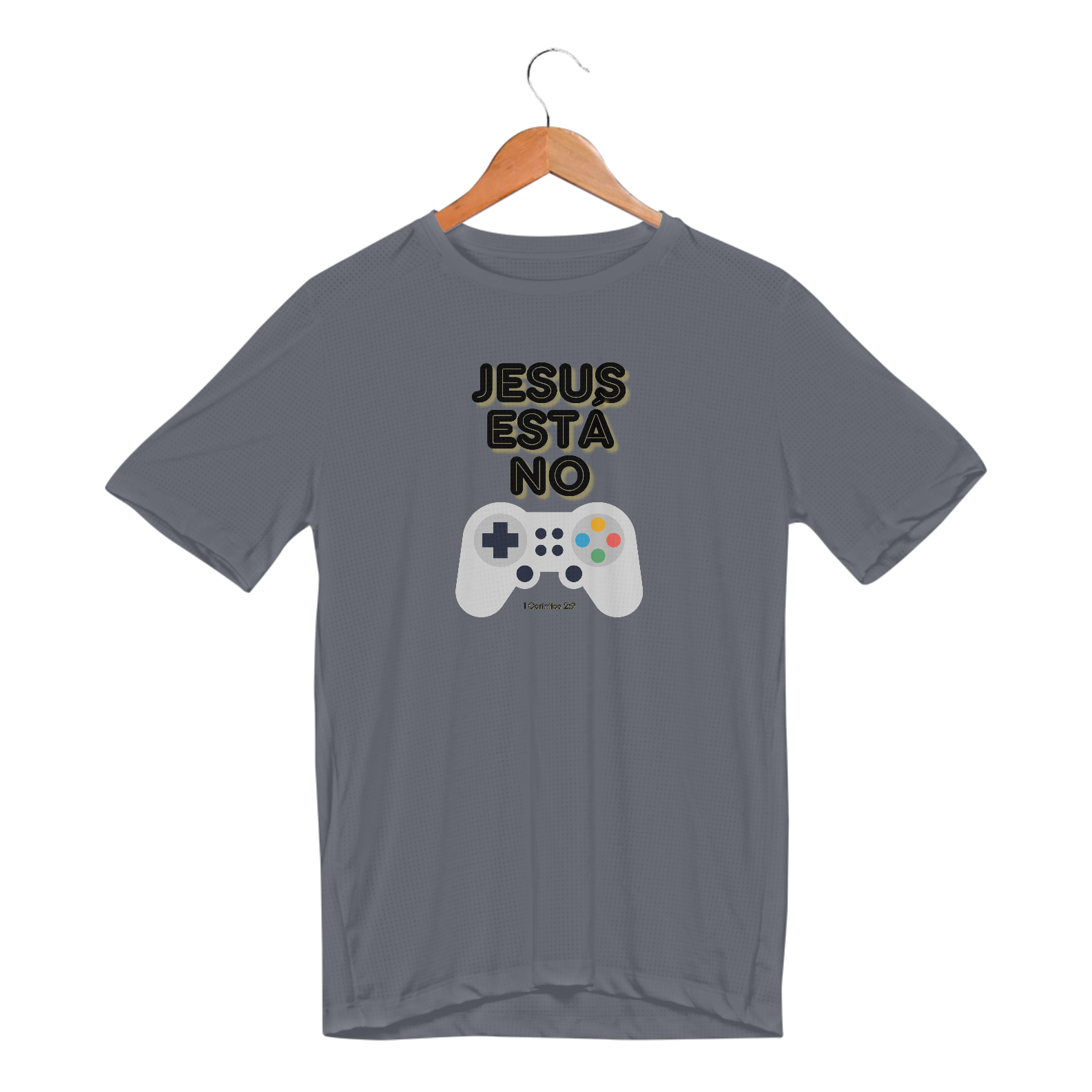 Camiseta Sport Dry Uv - Jesus está no controle