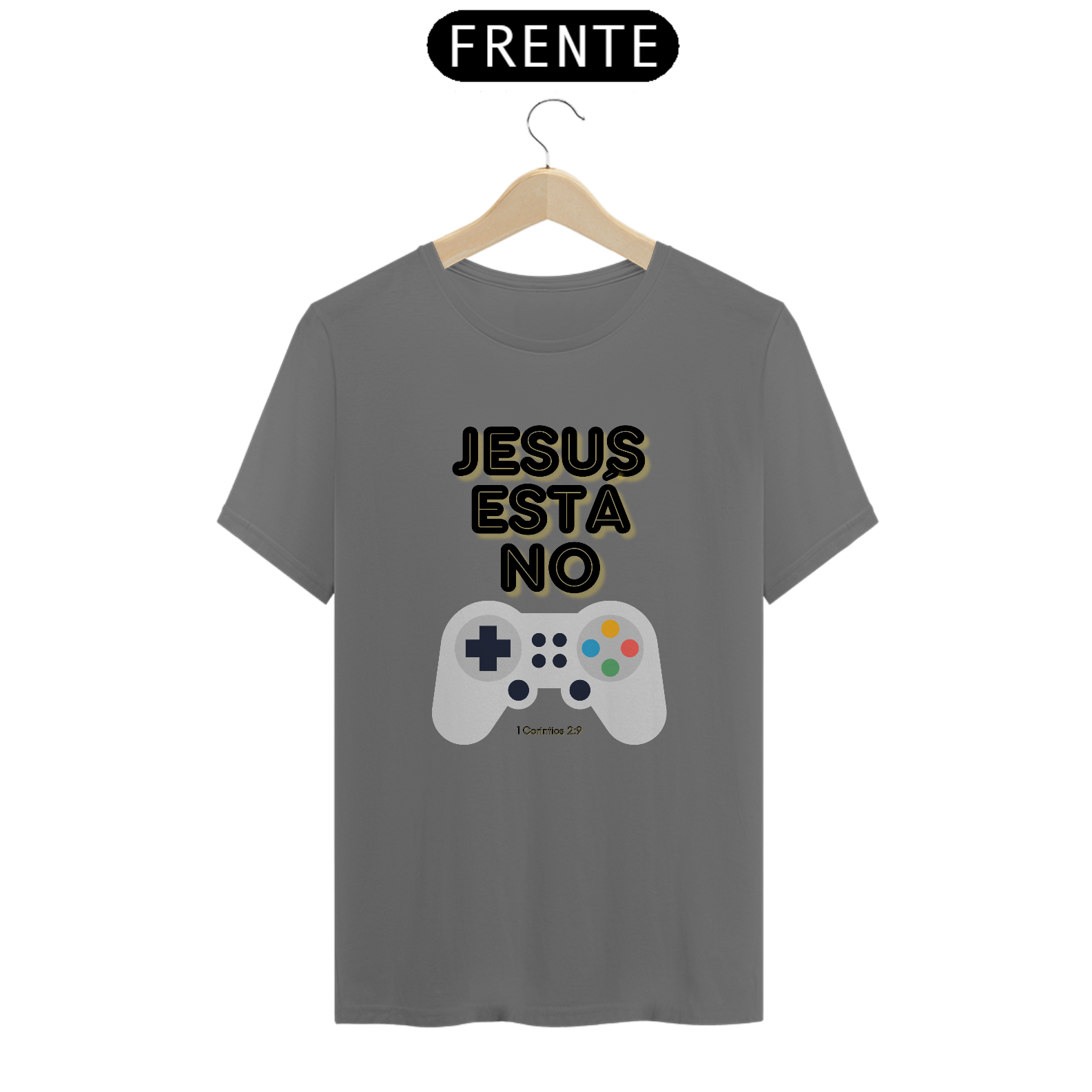 T-Shirt Estonada - Jesus está no controle