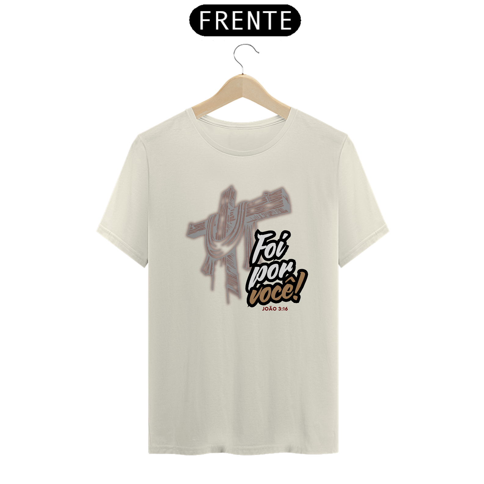 T-Shirt Pima - Foi por você 