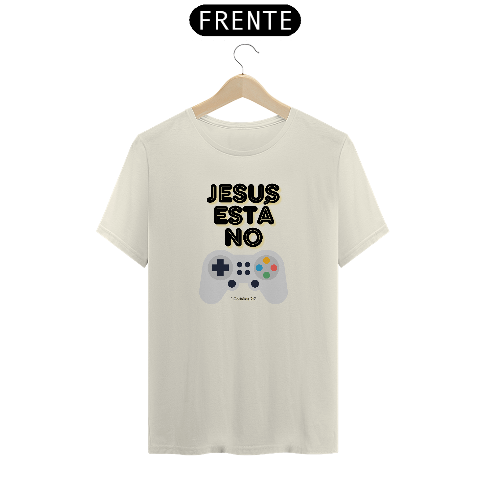 T-Shirt Pima - Jesus está no controle