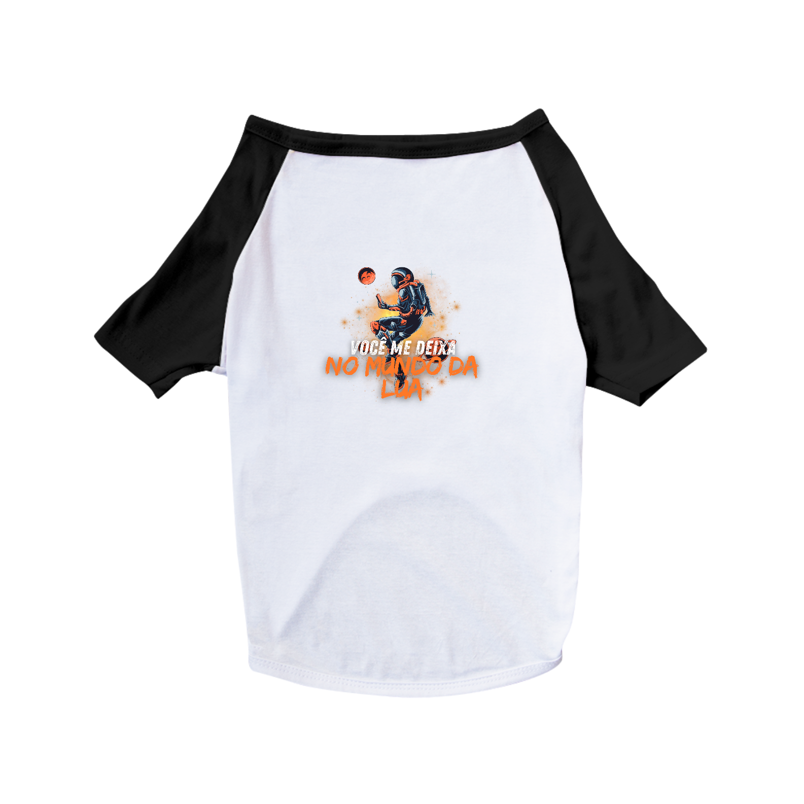 Camisa Pet Dog No mundo da lua