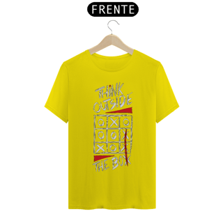 Nome do produto Think Outside The Box | Camiseta Quality