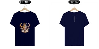 Nome do produto Camiseta Masculina Quality - Gato de Schrodinger