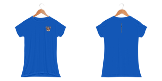Nome do produto Camiseta Feminina  Baby Long Sport Dry Fit UV - Gato de Schrodinger Minimalista
