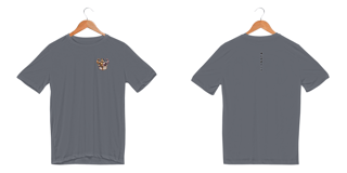 Nome do produto Camiseta Masculina Dry Fit UV - Gato de Schrodinger Minimalista