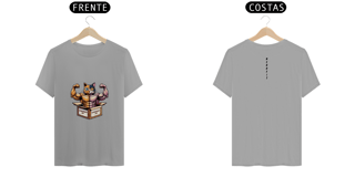Nome do produto Camiseta Masculina Quality - Gato de Schrodinger