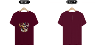 Nome do produto Camiseta Masculina Quality - Gato de Schrodinger