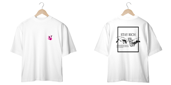 StreetWear Collection OverSize - Stay Rich 