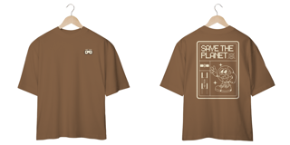 Nome do produto StreetWear Collection Oversize - Save the Planet