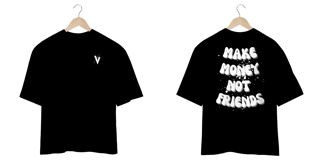 Nome do produto StreetWear Collection OverSize - Make Money