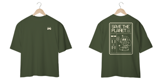 Nome do produto StreetWear Collection Oversize - Save the Planet