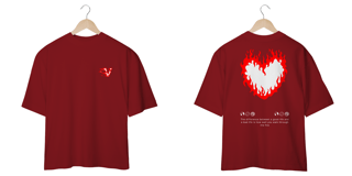 Nome do produto StreetWear Collection Oversize - Heart