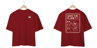 Nome do produto StreetWear Collection Oversize - Save the Planet