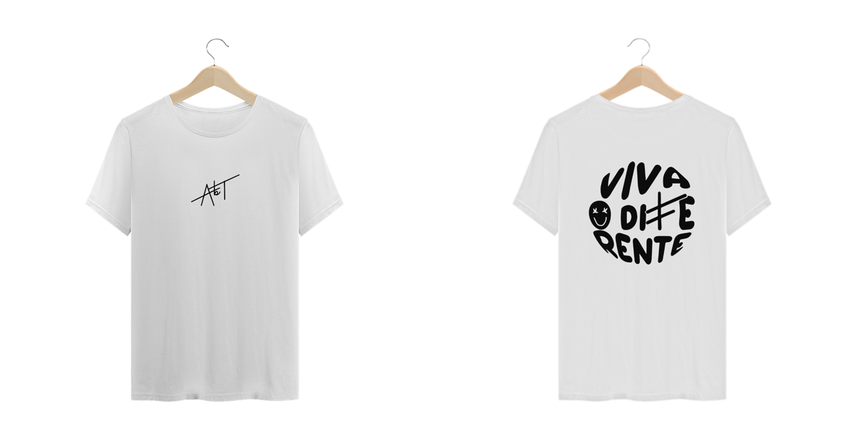 Nome do produto: Camiseta Viva o diferente Plus Size - 2024 02