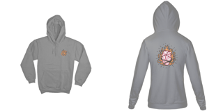 Nome do produto Moletom Canguru On Fire - 2024 02