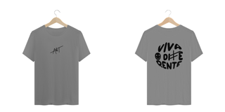 Nome do produto Camiseta Viva o diferente Plus Size - 2024 02