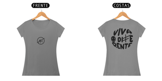 Nome do produto Camiseta Viva o diferente - 2024 04