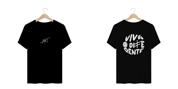 Camiseta Viva o diferente Plus Size - 2024 01