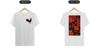 Nome do produto Camiseta De Exu Com Estampa De Galo