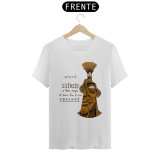 Nome do produto Camiseta Obaluaê Com Frase