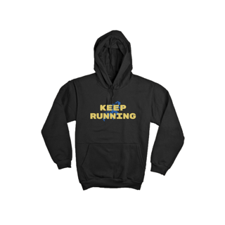 Nome do produto Moletom Canguru Keep Running