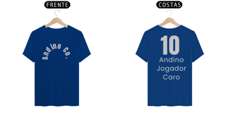 Nome do produto Camiseta Andino JOGADOR CARO CAMISA 10