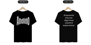 Nome do produto Camiseta ANDINO 'ESPERANÇA'