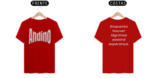 Nome do produto Camiseta ANDINO 'ESPERANÇA'