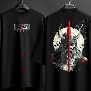 Nome do produto Camiseta Oversized - Odin