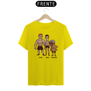 Nome do produto Camiseta Premium ''GYM BIKE FISHING''