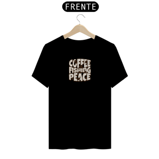 Nome do produto Camiseta premium ''COFFEE FISHING PEACE''