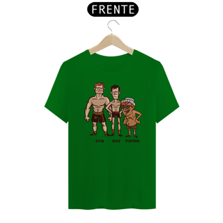Nome do produto Camiseta Premium ''GYM BIKE FISHING''