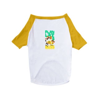 Nome do produto Camisa Pet Dog - Play Like a Boss