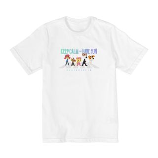 Nome do produto Camiseta - Keep Calm And Have Fun