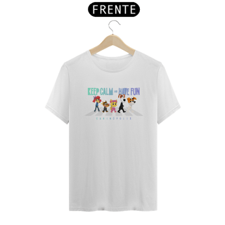 Nome do produto Camiseta Pima - Keep Calm and Have Fun