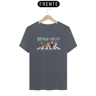 Nome do produto Camiseta Pima - Keep Calm and Have Fun