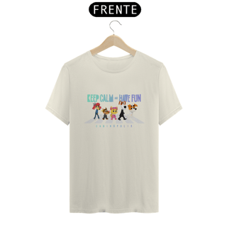 Nome do produto Camiseta Prime  Adulto - Keep Calm and Have Fun 
