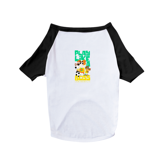 Camisa Pet Dog - Play Like a Boss