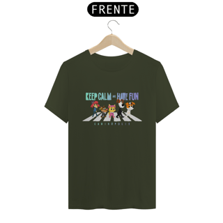 Nome do produto Camiseta Prime  Adulto - Keep Calm and Have Fun 