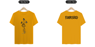 Nome do produto Camiseta Flourished Slate-man (frente e costas)