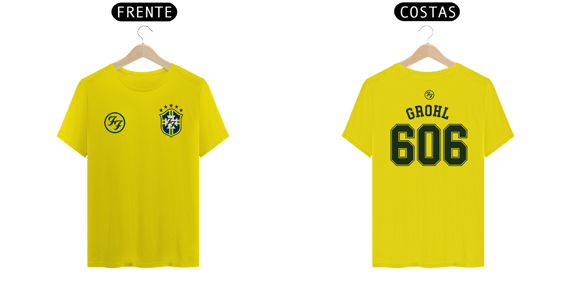 Camiseta Foo Fighters Brasil 2026