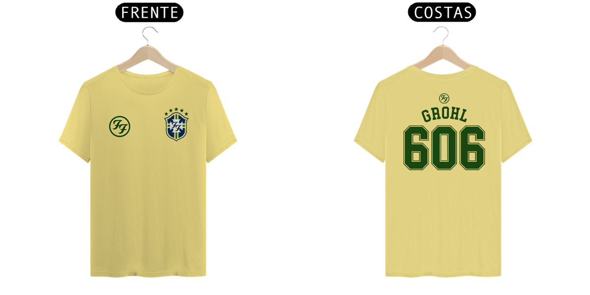 Nome do produto: Camiseta Foo Fighters Brasil 2026 estonada