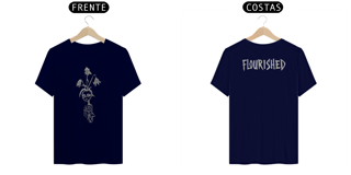 Nome do produto Camiseta Flourished Slate-man (frente e costas)